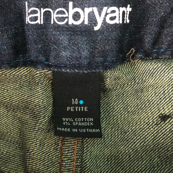 Lane Bryant Distinctly Boot Blue 5-Pocket Jeans - Picture 4 of 11